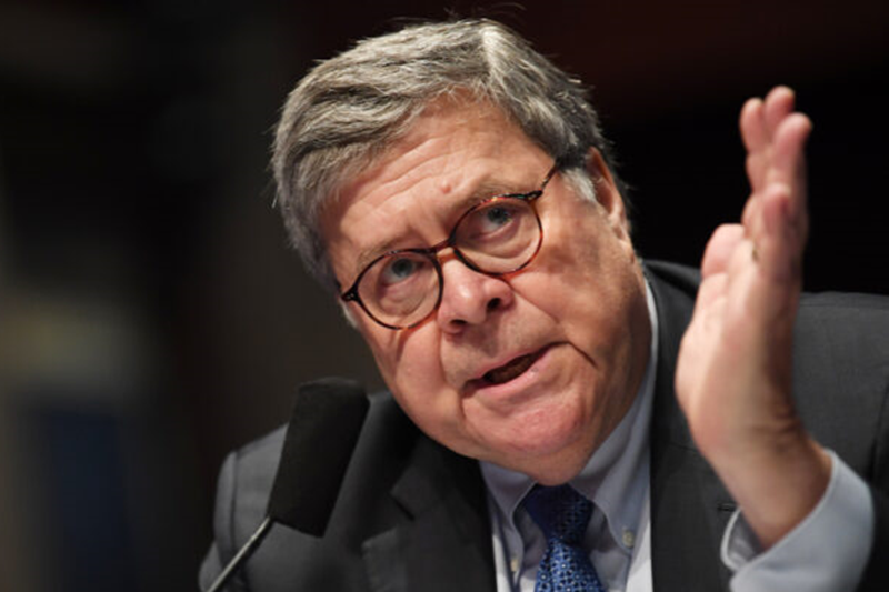 AG Barr Rejects Claims Justice Department Is Politicized to Aid Trump